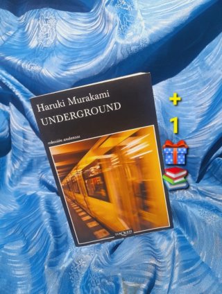 UNDERGROUND de HARUKI MURAKAMI + 1 LIBRO REGALO