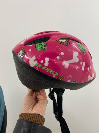 Casco Infantil B-Pro Rosa
