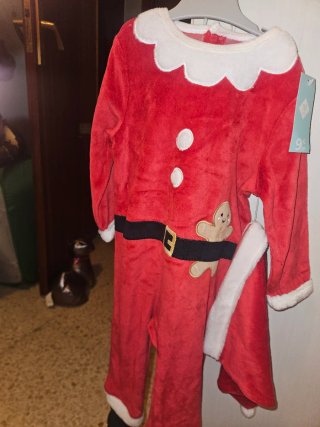 Traje de Papá Noel para bebé 23 meses