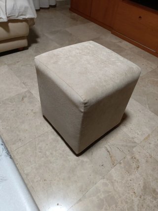 Mueble Cubo Auxiliar Beige