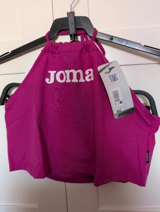Top deportivo Joma halter rosa
