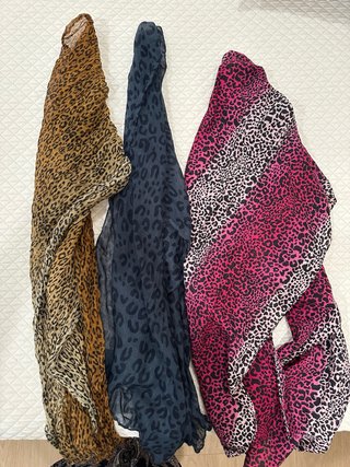 Set de 3 Foulards Animal Print
