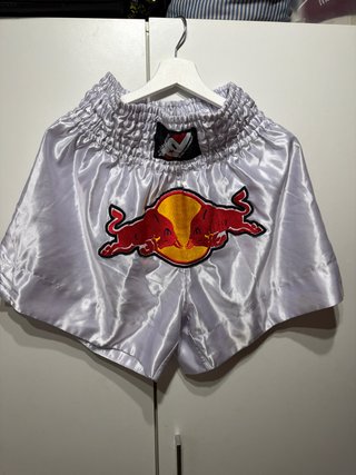Pantalón de artes marciales blanco holografico