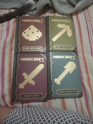 Set de 4 Guías de Minecraft (Mojang)