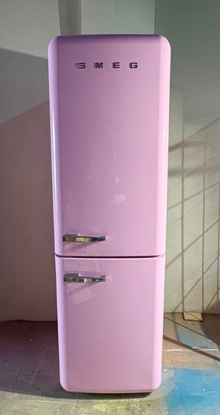 Nevera Smeg FAB32 Rosa