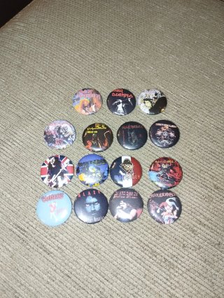 Pins Iron maiden