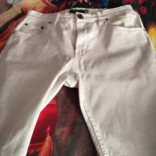 Pantalón Corto Blanco Talla 46