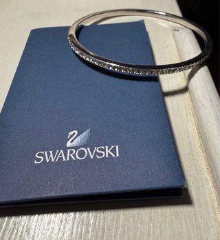 Pulsera Swarovski Plateada con brillantes