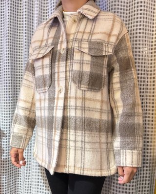 Sobrecamisa Zara Cuadros Talla XS