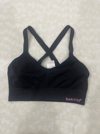 Top deportivo niña bekkin negro