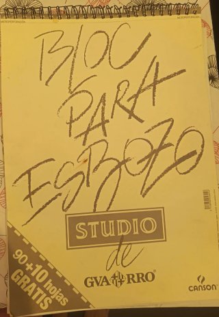 Bloc de dibujo Gvarro Studio