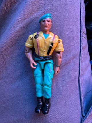 Figura militar LANARD 1988 vintage