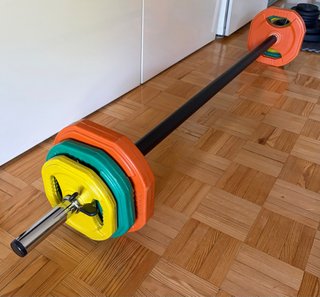 Set Body Pump con Barra y Discos 20kg