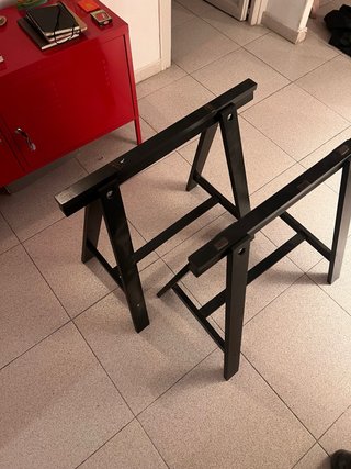 Caballetes y Tablón IKEA