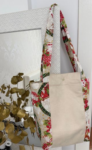 Bolso de Hombro Estampado