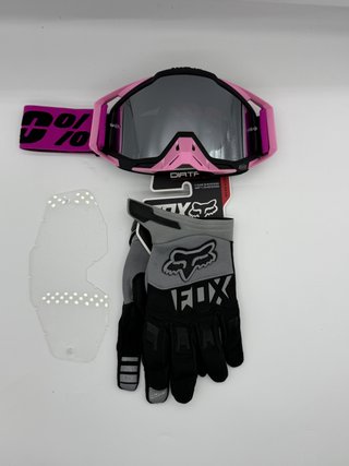 Gafas 100% y Guantes Fox Nuevos 1415