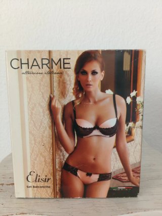 Conjunto Lencería Charme Elisir. A estrenar.