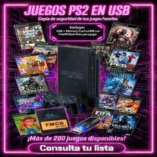 Pack Memory Card 64 MB + USB para PS2