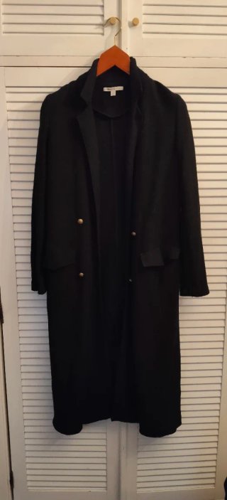 Abrigo Vintage Gris Marengo