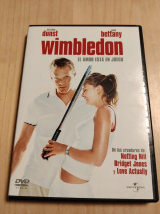DVD Wimbledon (El amor está en juego)