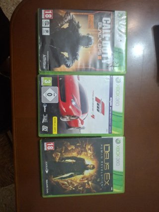 3 Videojuegos Xbox 360