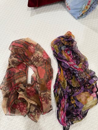 Set de 2 Foulards Estampados