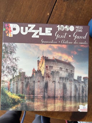Puzzle 1000 piezas Castillo de Gante