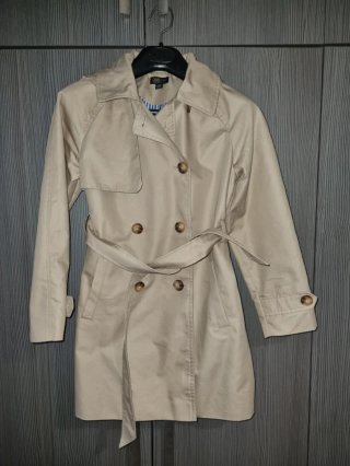 Gabardina Niña Beige OVS Talla 9/10 años 140cm