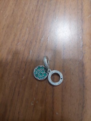 Charm Pandora Doble Círculo