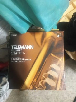 Telemann Trumpet Concertos (4 CD Box)