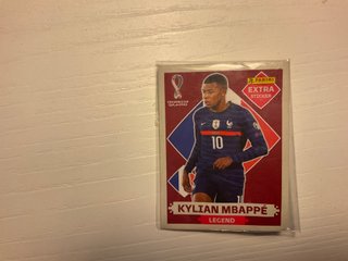 Kylian Mbappé Mundial 2022 Legend cromo panini