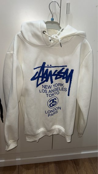 Sudadera Stussy Blanca Talla S
