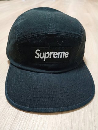 Gorra Supreme Camp Cap Negra
