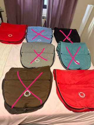 Saco Bugaboo Rojo