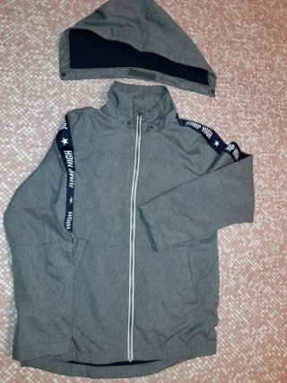 Chubasquero Impermeable Gris para Niño