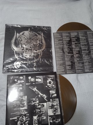 Motörhead - No Remorse 2 LP vinilo dorado