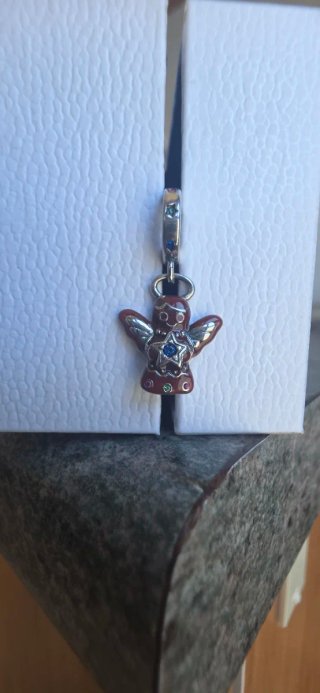 Charm Pandora Ángel Galleta de Jengibre colgante