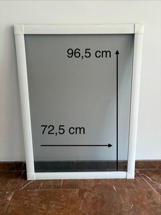 Mosquiteras Correderas para Ventanas 96,5x72,5 cm