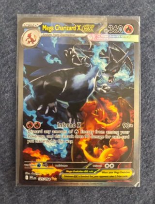 Carta Pokémon Mega Charizard X EX 125/094