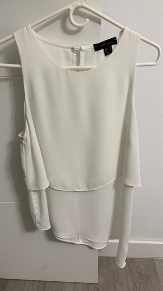 Blusa blanca Atmosphere