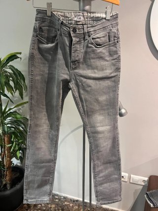Vaqueros Pull&Bear Grises Talla S