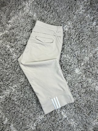 Pantalón Pirata Capri Adidas Golf Beige Talla L 42