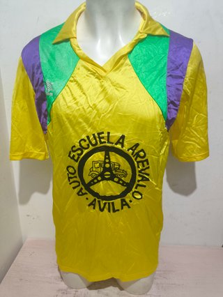Arevalo cf Avila camiseta futbol 1980 vintage L 56
