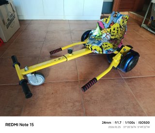 Hoverboard eléctrico + Asiento Kart
