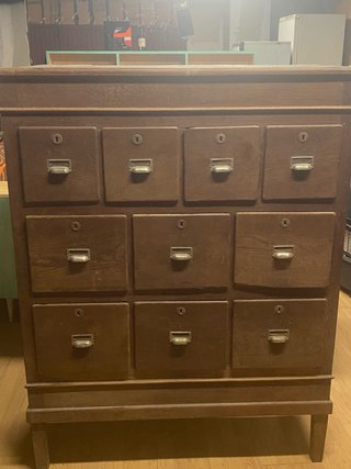 Armario Archivador de Madera