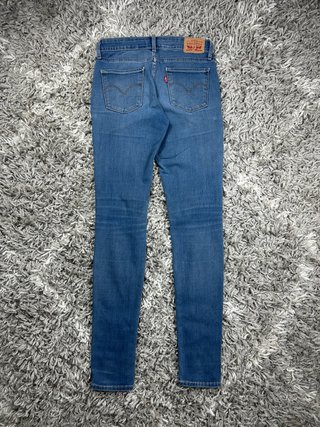 Pantalón Vaquero Levi's 711 Skinny Azul Talla W26