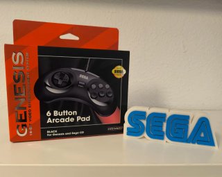 Mando Retro-Bit Sega Genesis 6 Botones