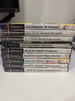 Lote 8 Juegos PlayStation 2 (PS2)