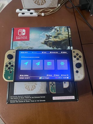 Especial Nintendo Switch OLED Zelda