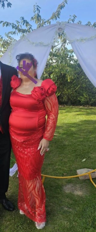 Vestido de fiesta rojo